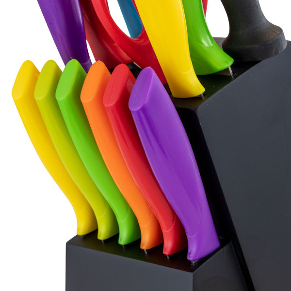 Gibson 14 Piece Stainless Steel Knife Block Set & Reviews Wayfair